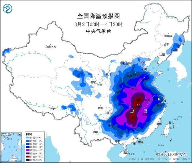 积雪10厘米！暴雪大风冰雹寒潮返场了 多预警齐发